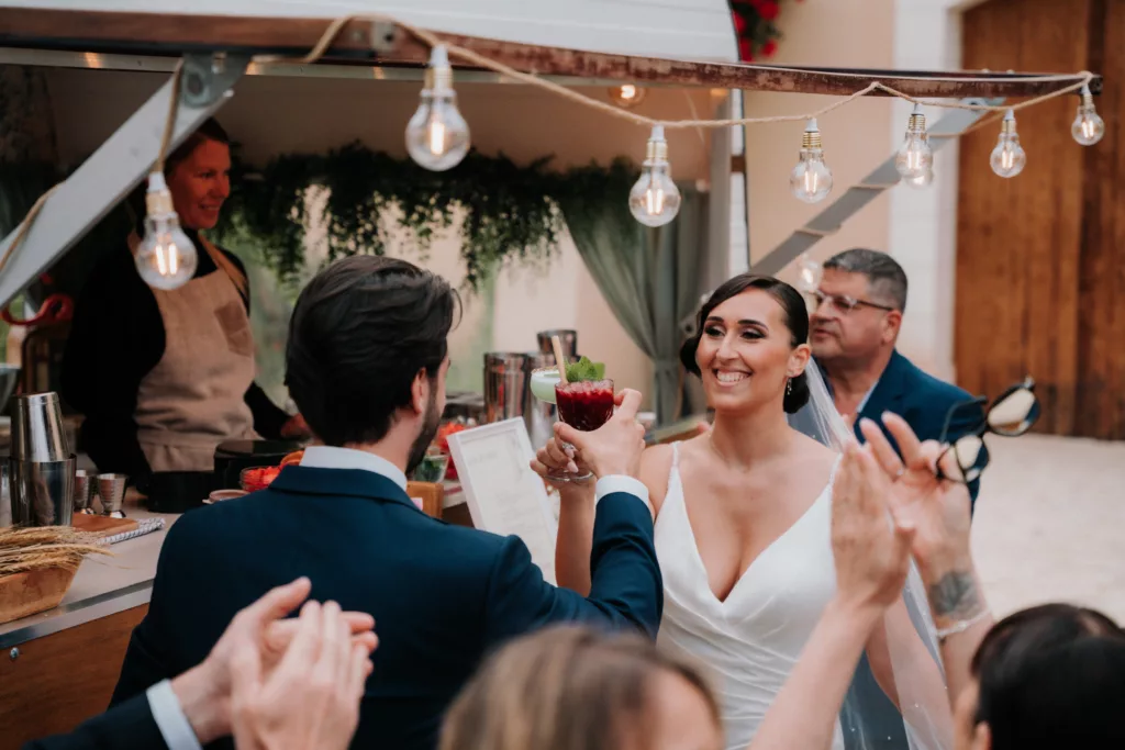 Bar à cocktail pour mariage en Provence