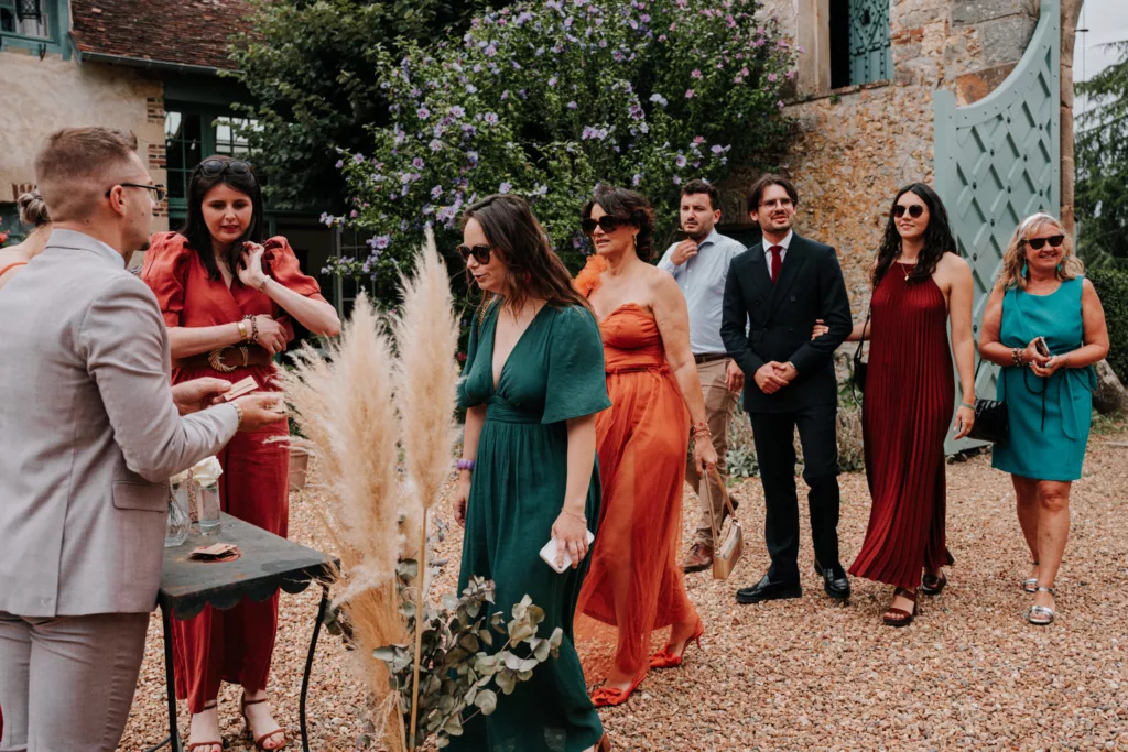 Photo de groupes de mariage en Provence
